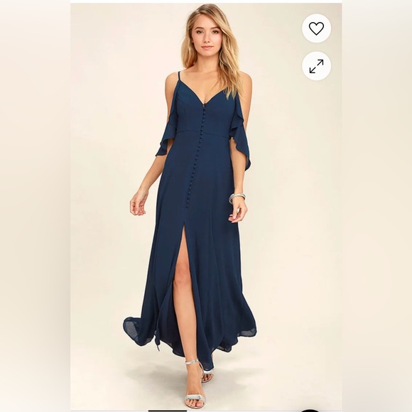 *SOLD* Lulus Maxi Dress - Picture 1 of 7